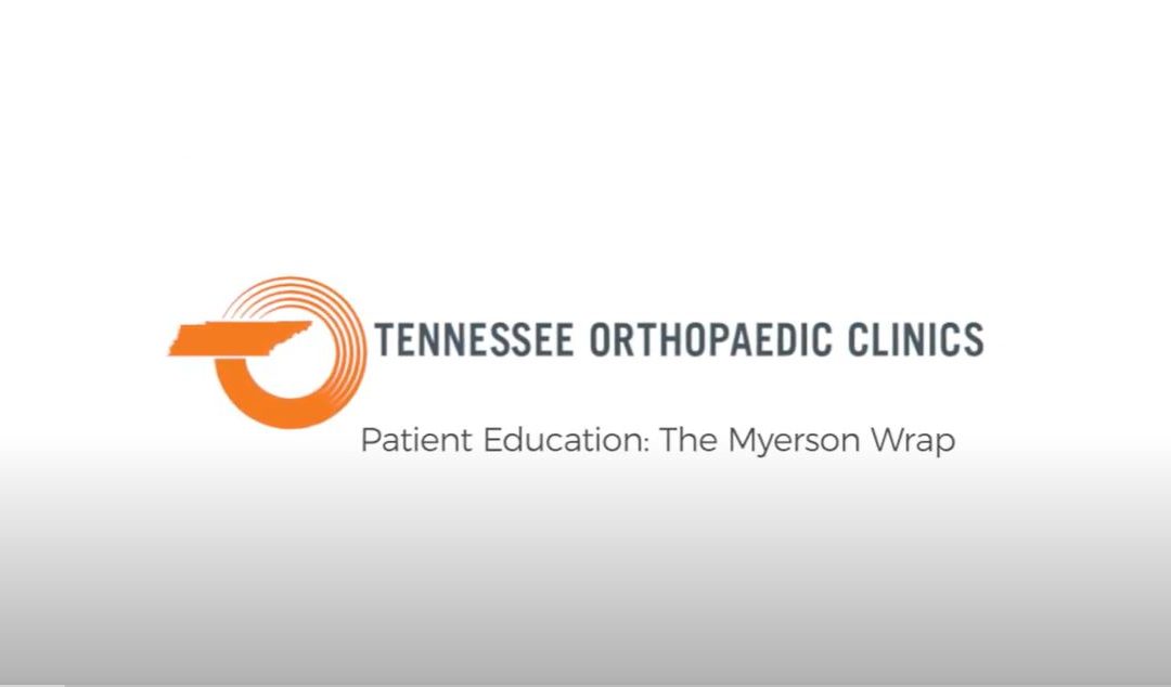 Dr. Pesut Demonstrates the Myerson Wrap
