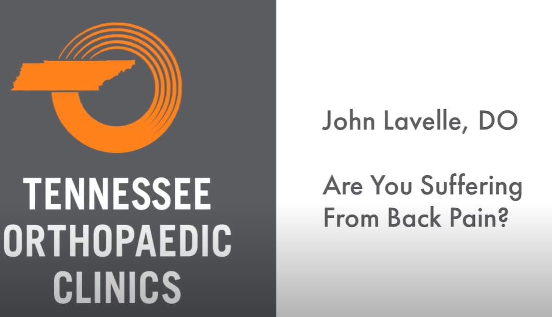 Back Pain Relief with Dr. John Lavelle