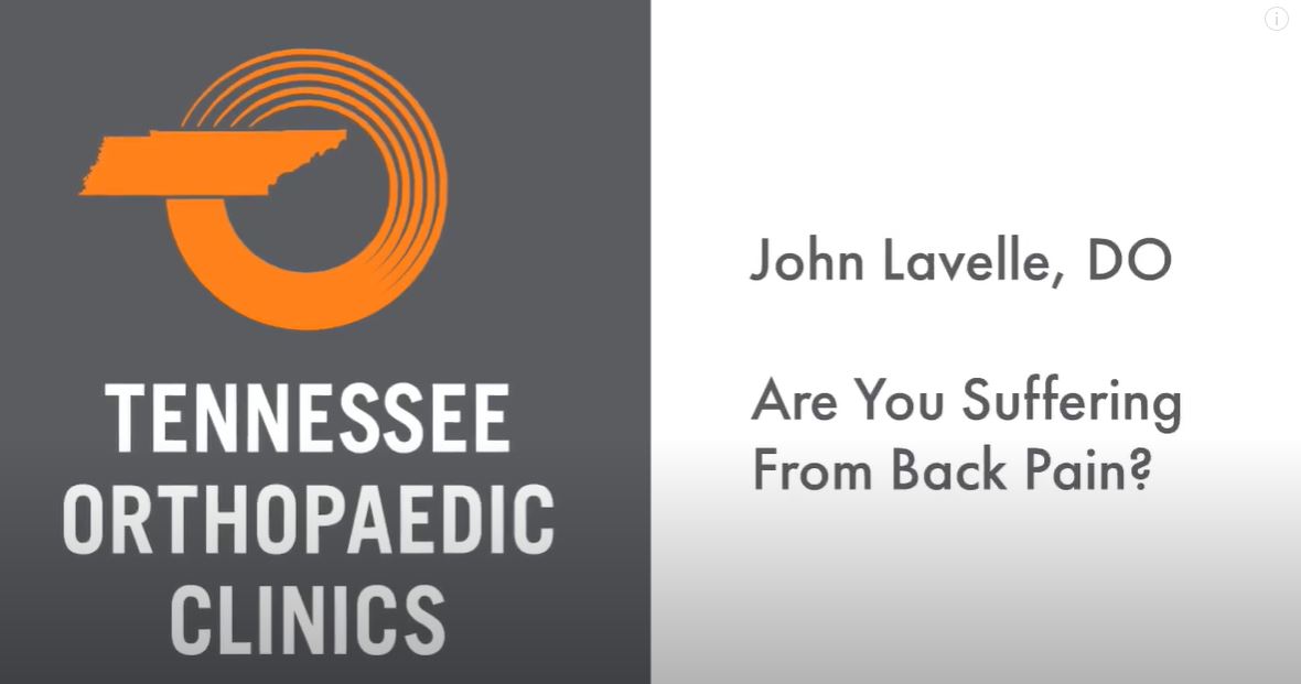 Are you suffering from back pain by John Lavelle