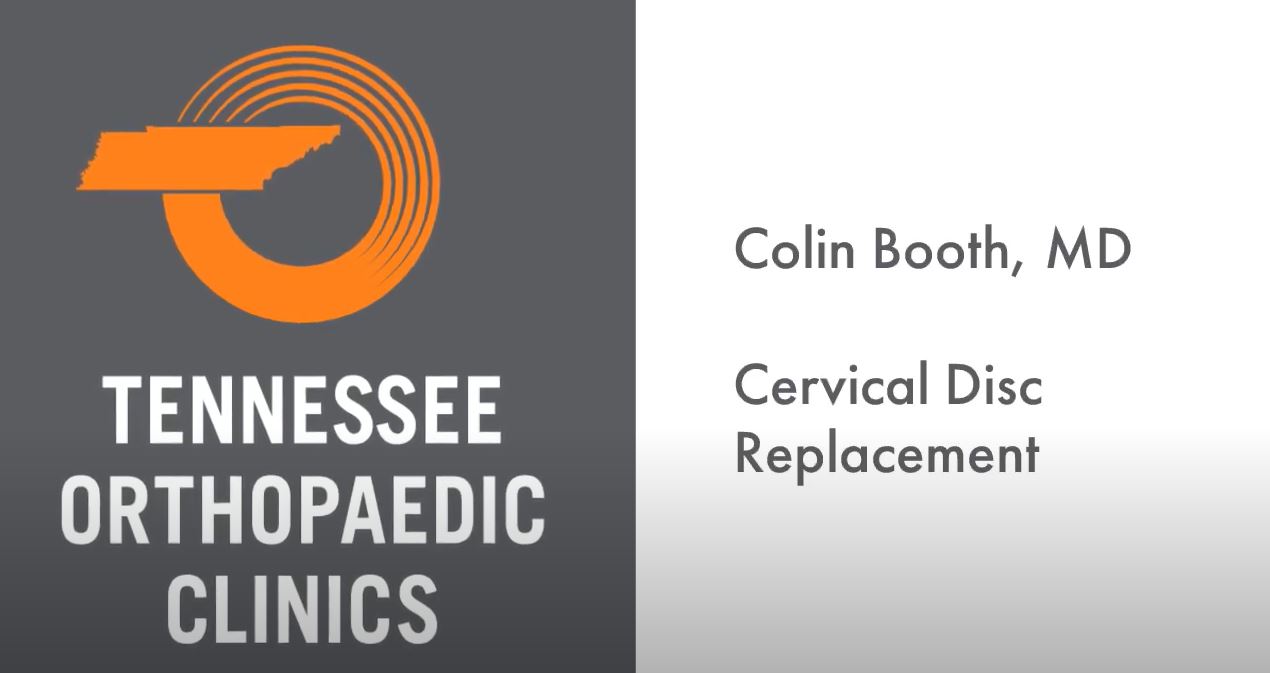 cervical disc replacement by Colin Booth