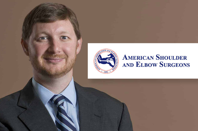 New Member Dr. Kennon with American Shoulder and Elbow Surgeons