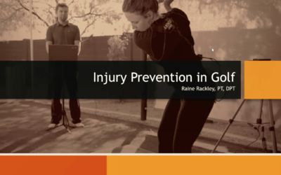 Injury Prevention for Golfers